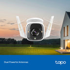 Tapo C320WS Outdoor Security Wi-Fi Camera – 2K QHD Night Vision Waterproof Surveillance Camera