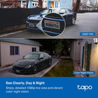 Tapo C400 KIT Solar-Powered Security Camera Kit – 1080p Wire-Free Outdoor Smart Camera with AI Person Detection, Color Night Vision & Up to 180-Day Battery Backup