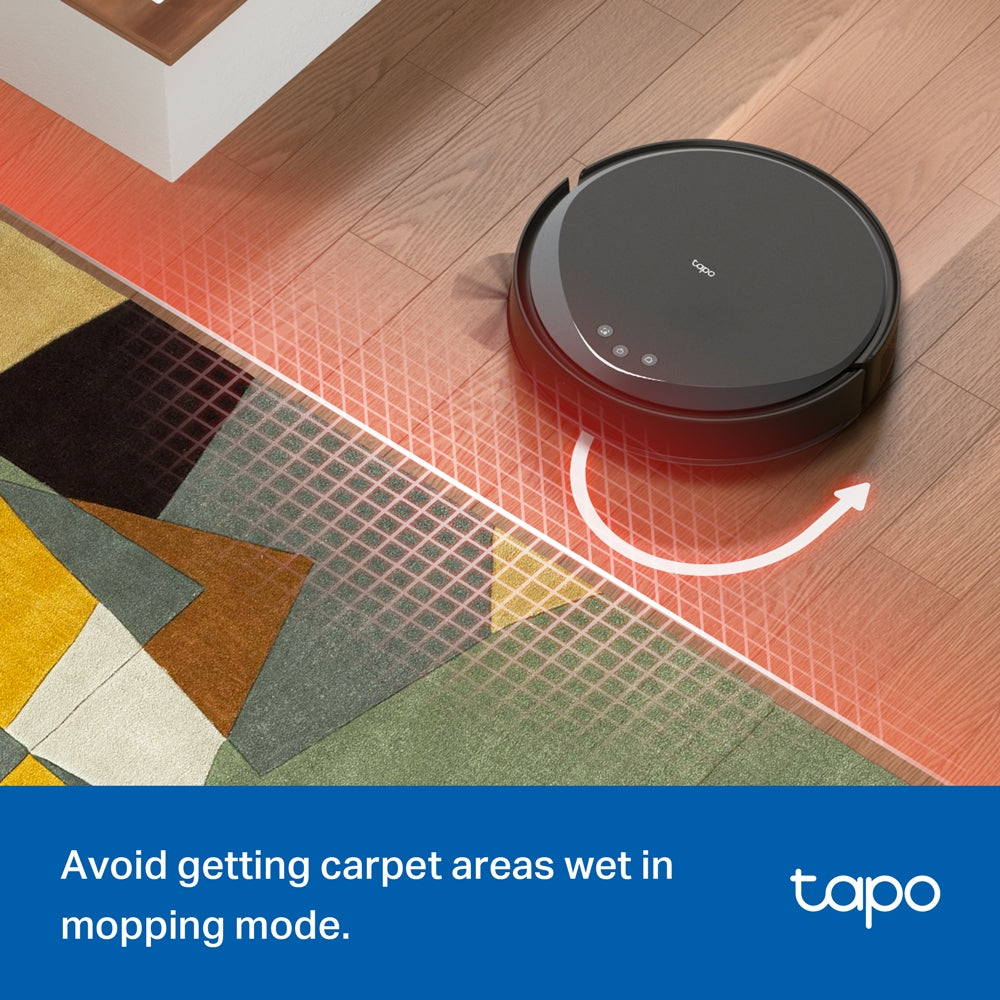 Tapo RV20 Max Plus Robot Vacuum & Mop – 5300Pa Suction with MagSlim™ LiDAR Navigation & Auto-Empty Dock