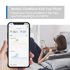 Tapo T310 Smart Temperature & Humidity Sensor – WiFi Climate Monitor with App Alerts