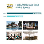TP-Link EAP610 AX1800 Ceiling Mount Wi-Fi 6 Access Point