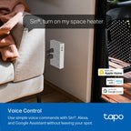 TP-Link Tapo P306 Smart Wi-Fi Outlet Extender – Multi Socket Power Strip with App & Voice Control