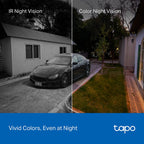 Tapo C610 KIT Solar-Powered Pan/Tilt Security Camera Kit – 2K Smart Outdoor Wi-Fi Camera with Solar Charging, Motion Tracking & Night Vision
