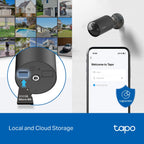 Tapo C411 Battery-Powered Outdoor Security Camera – 2K Wire-Free Smart Wi-Fi Camera with AI Detection, Color Night Vision & 180-Day Battery Life