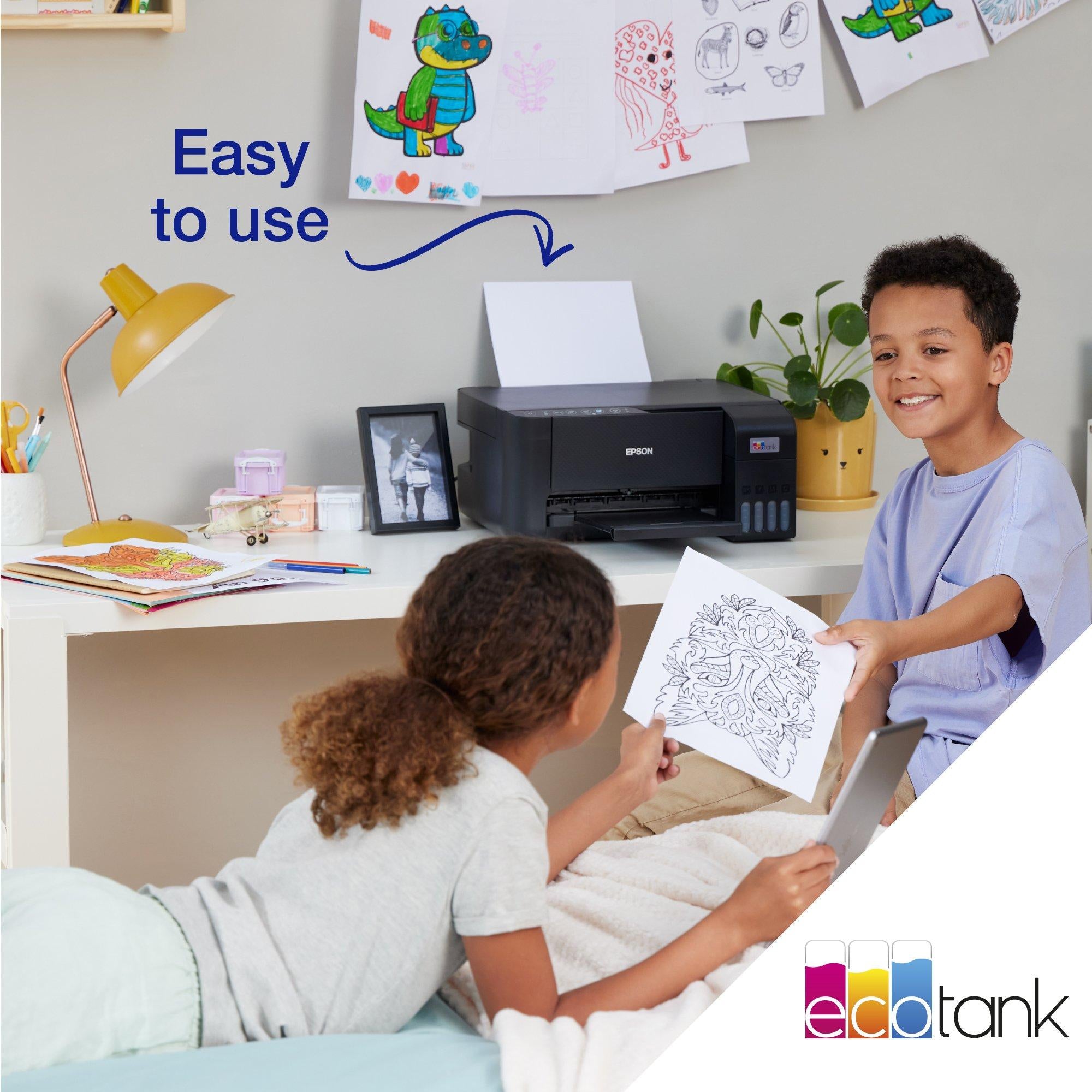 Epson EcoTank L3250 Ink Tank Printer – Wireless All-in-One Printer with Scanner, Copier & Ultra-Low-Cost Printing