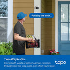 Tapo C410 Smart Wire-Free Indoor/Outdoor Security Camera – 2K Battery-Powered Wi-Fi Camera with AI Detection, Color Night Vision & 180-Day Battery Life