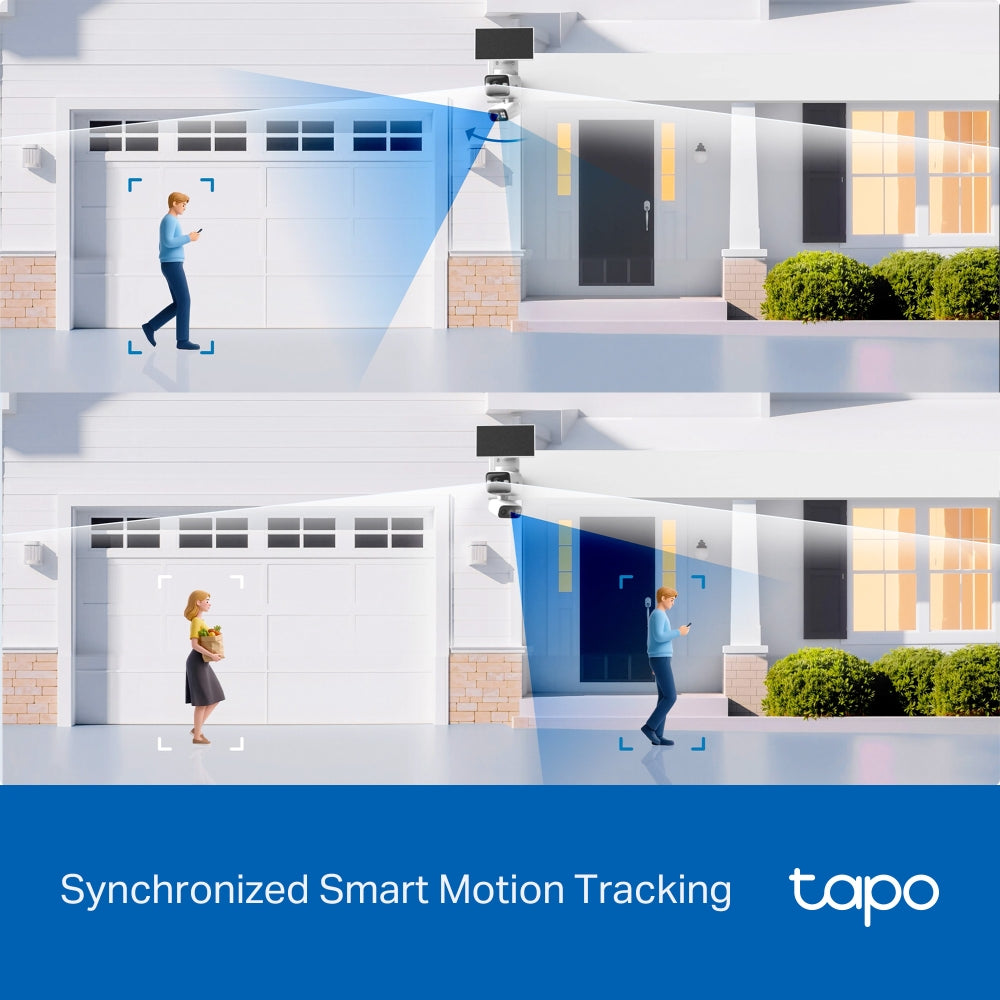Tapo C645D KIT Solar-Powered Dual-Lens Pan/Tilt Security Camera – 4G LTE & Wi-Fi Outdoor Smart Surveillance System