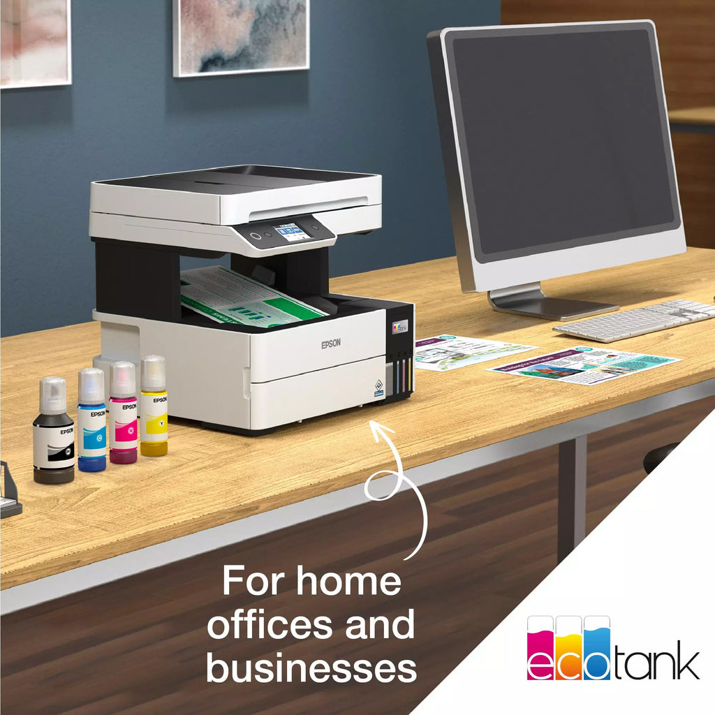 Epson EcoTank L6460 A4 Multifunction Wi-Fi Ink Tank Printer – Print, Scan, Copy, Fax with ADF & Auto Duplex Business Printer