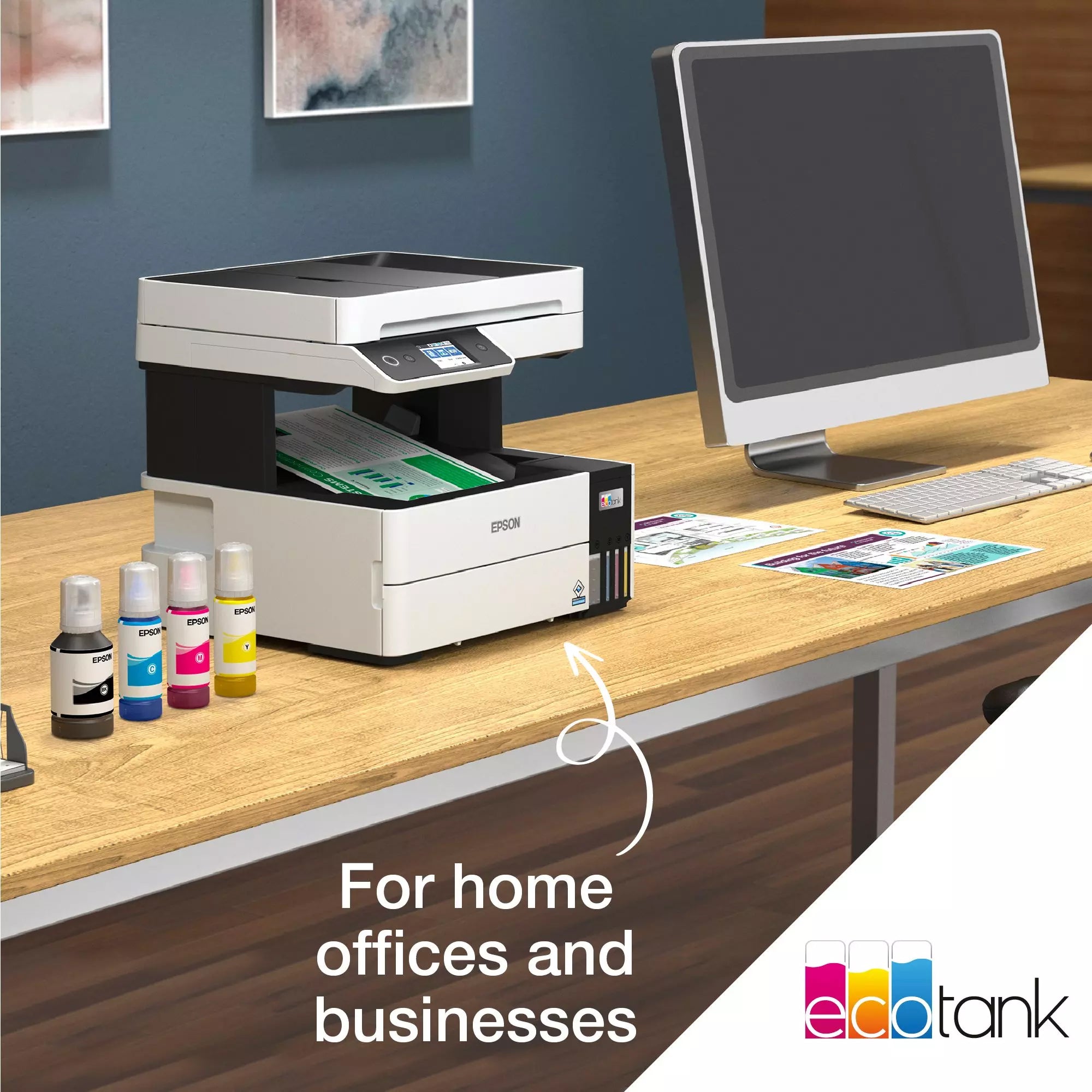 Epson EcoTank L6460 A4 Multifunction Wi-Fi Ink Tank Printer – Print, Scan, Copy, Fax with ADF & Auto Duplex Business Printer