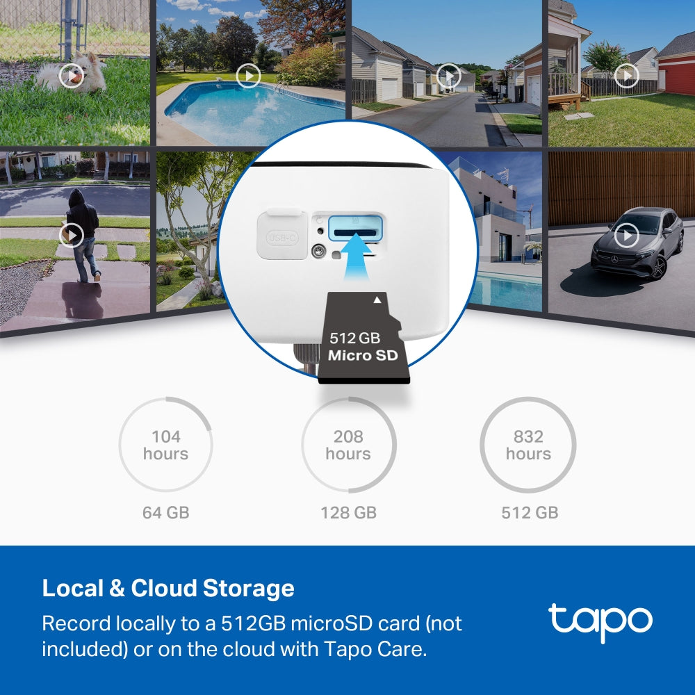 Tapo C400 KIT Solar-Powered Security Camera Kit – 1080p Wire-Free Outdoor Smart Camera with AI Person Detection, Color Night Vision & Up to 180-Day Battery Backup