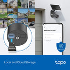 Tapo C411 KIT Solar-Powered Security Camera Kit – 2K Smart Wireless Outdoor Camera with AI Detection, Color Night Vision & Wire-Free Installation