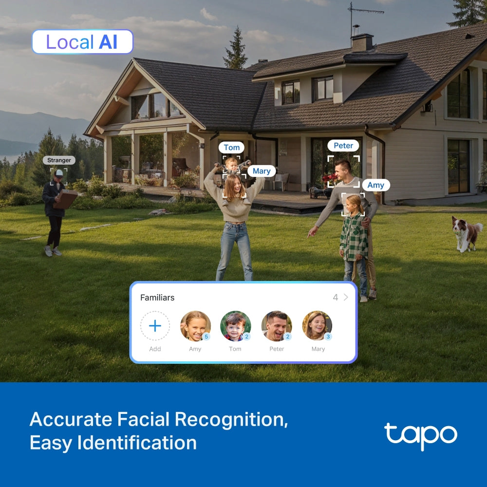 Tapo C665G KIT Solar-Powered Pan/Tilt Security Camera – 4G LTE & Wi-Fi Outdoor Smart Camera with Solar Charging