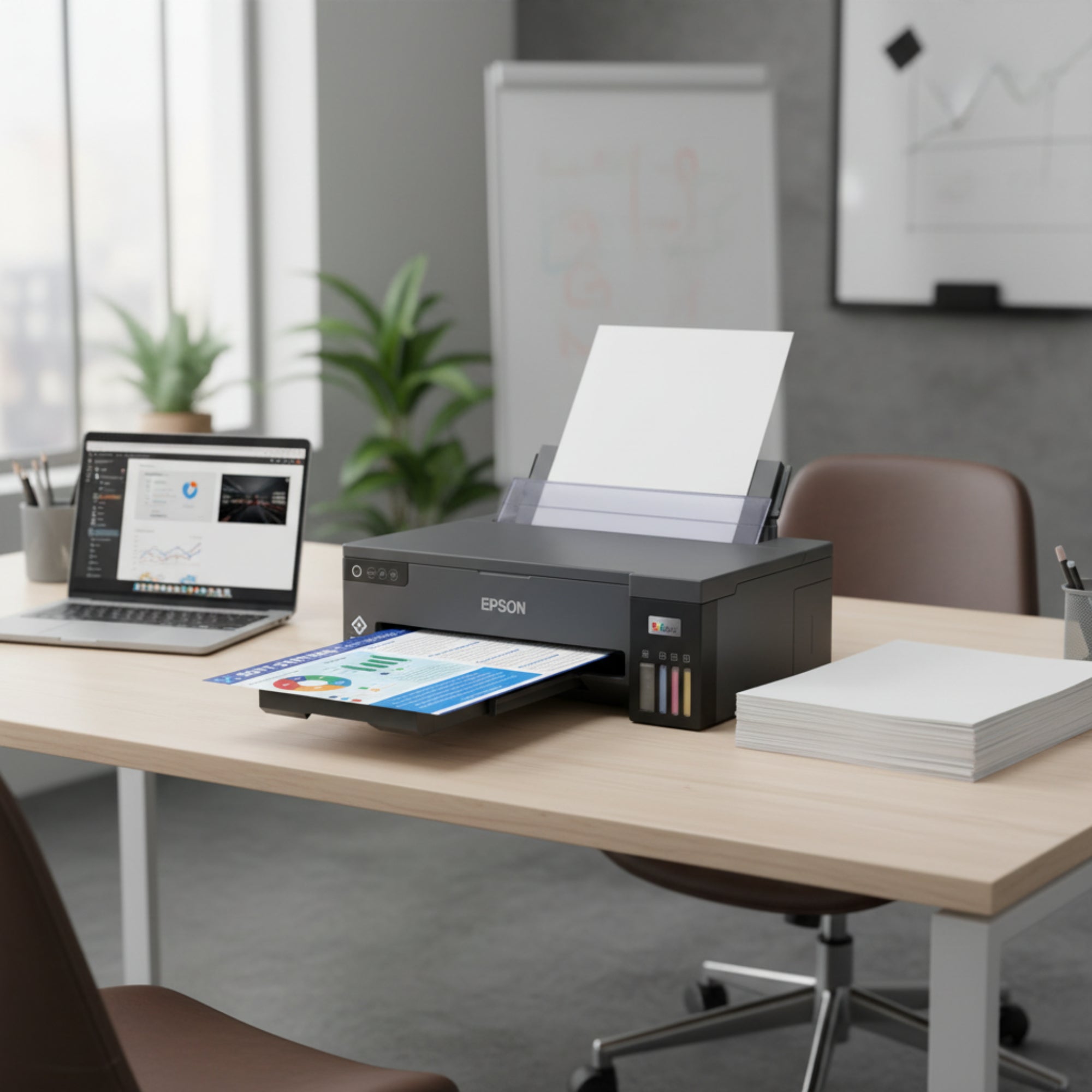 Epson EcoTank L11050 A3 ink tank printer modern office setup