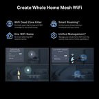 TP-Link Archer BE400 BE6500 Dual-Band Wi-Fi 7 Router