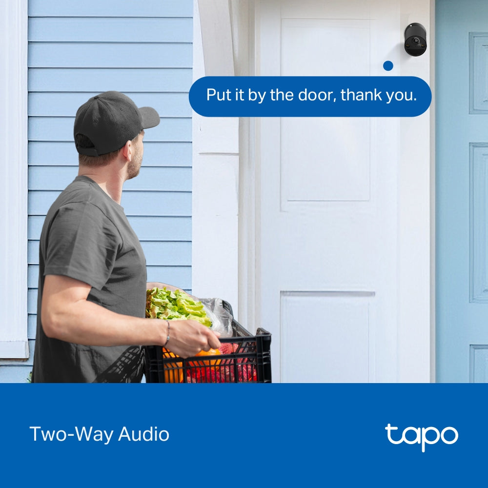 Tapo C411 Battery-Powered Outdoor Security Camera – 2K Wire-Free Smart Wi-Fi Camera with AI Detection, Color Night Vision & 180-Day Battery Life