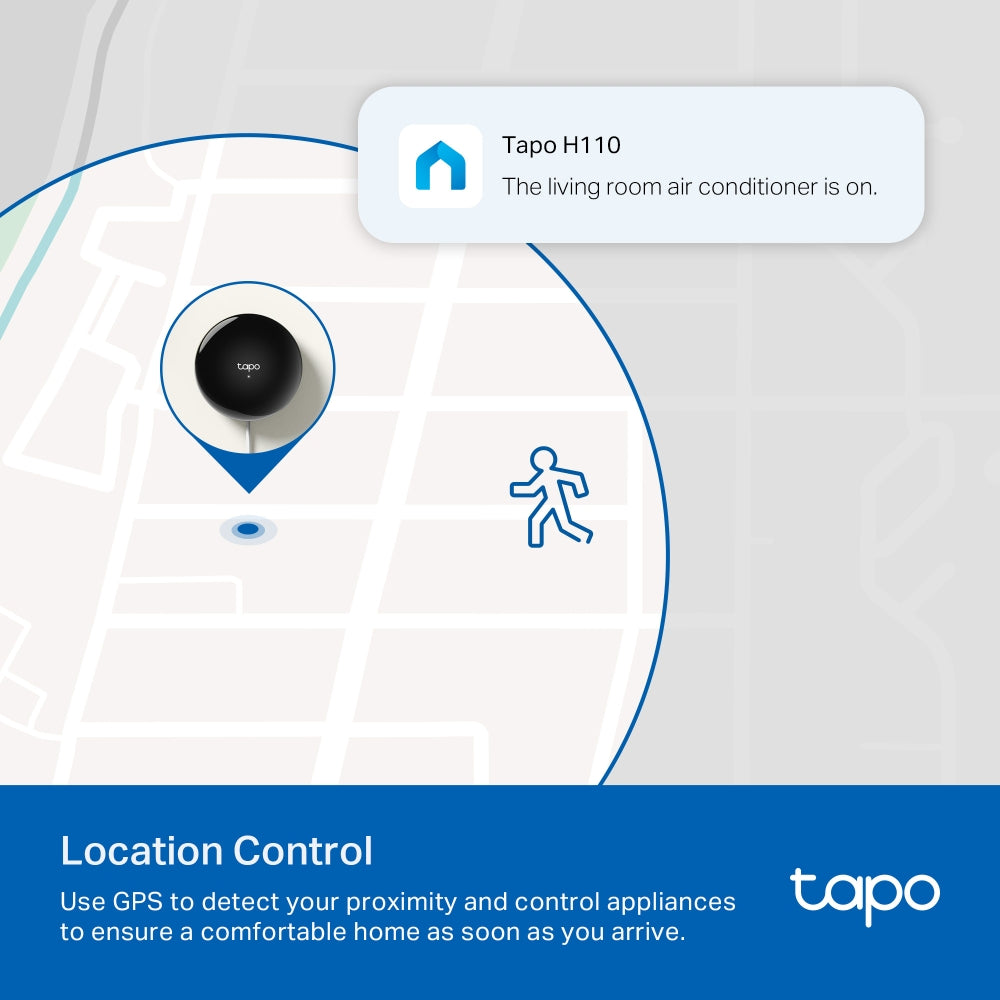 Tapo H110 Smart IR & IoT Hub – Universal Smart Home Hub with IR Remote Control