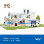 Tapo C560WS Outdoor Pan/Tilt Security Wi-Fi Camera – 4K Ultra HD Smart Camera with AI Detection, Night Vision & Wi-Fi 6