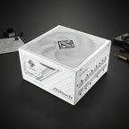ASRock SL-850GW power supply unit Steel Legend design studio shot