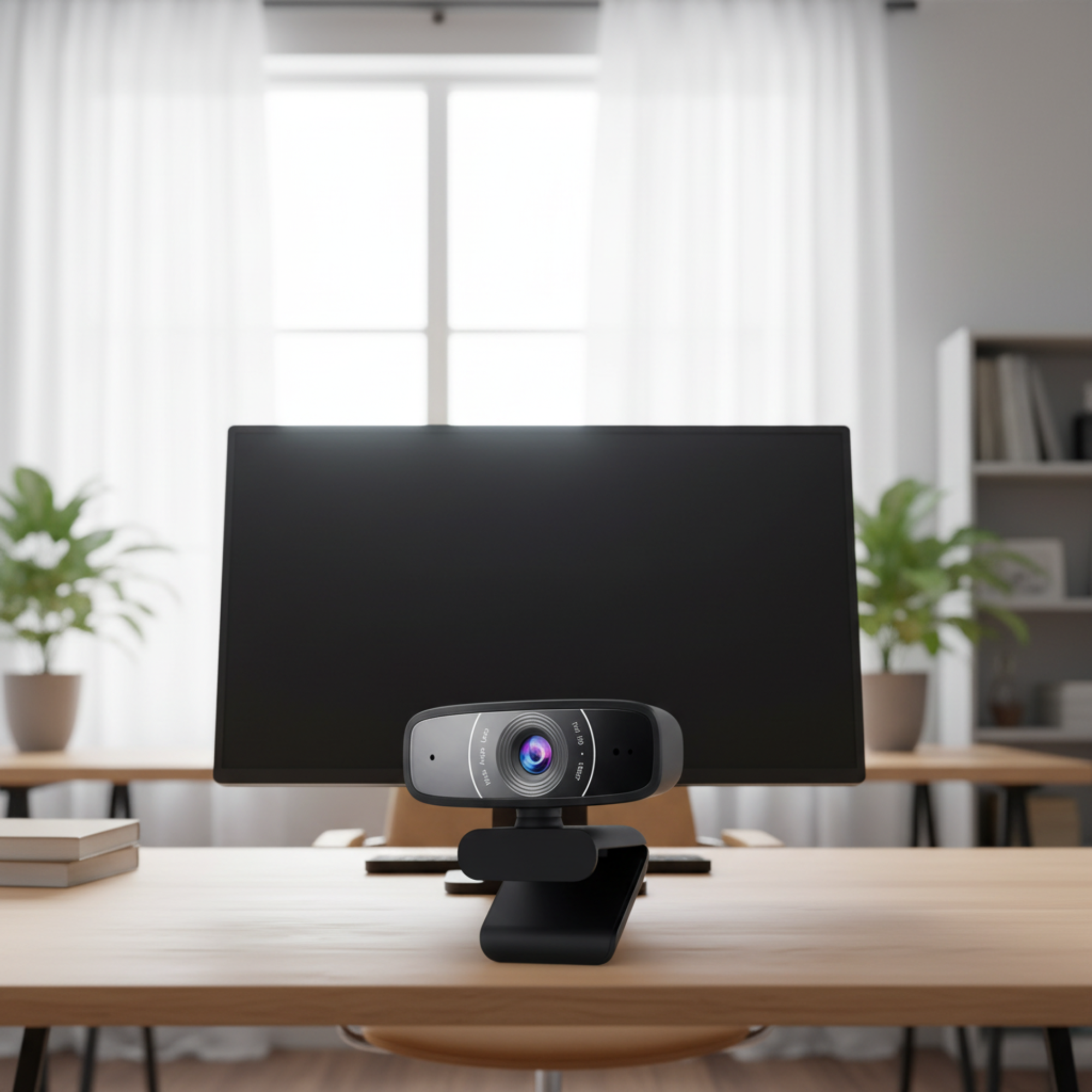 ASUS Webcam C3 Full HD 1080p USB Camera for PC and Mac, Fixed Focus Plug-and-Play Streaming Webcam