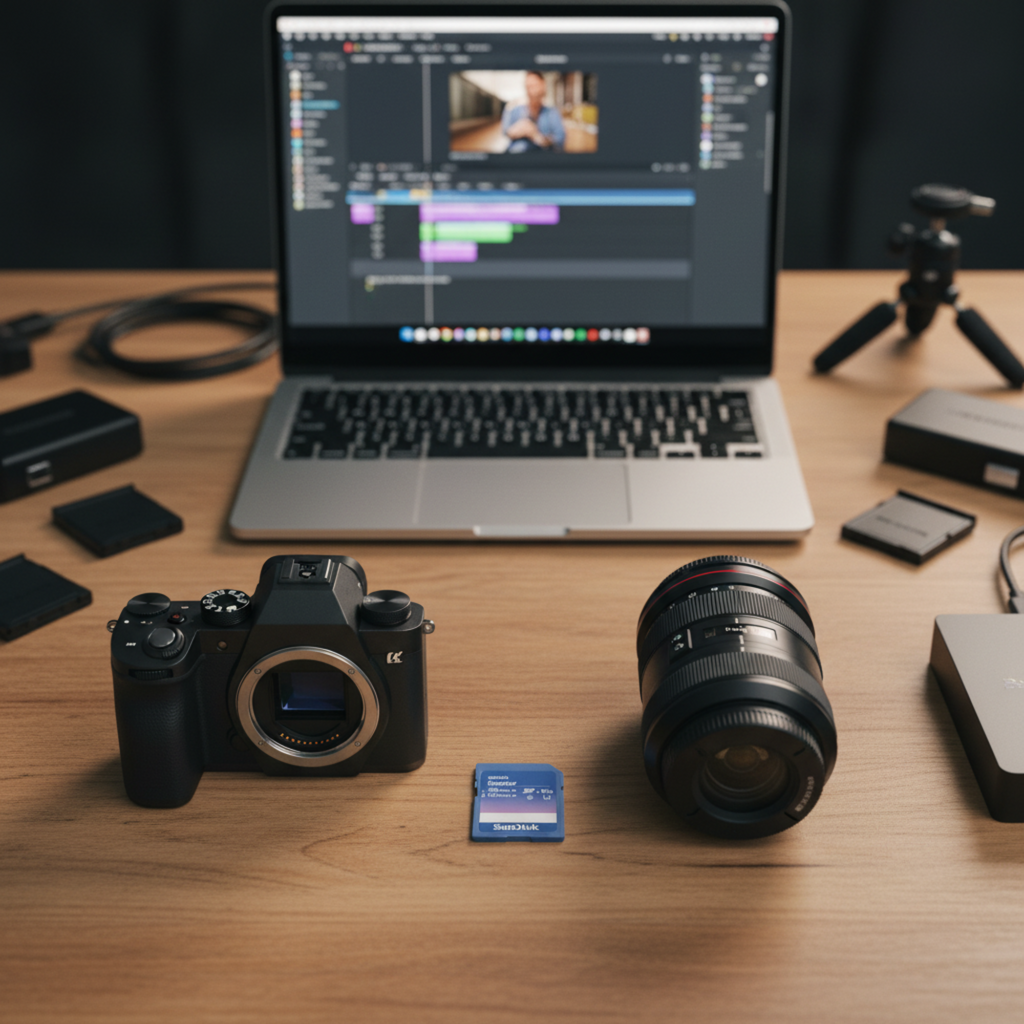 SanDisk Creator SD UHS-II memory card close-up for professional creators.
128GB 256GB 512GB 1TB
