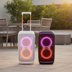 JBL PartyBox Stage 320 Portable Party Speaker Black and White