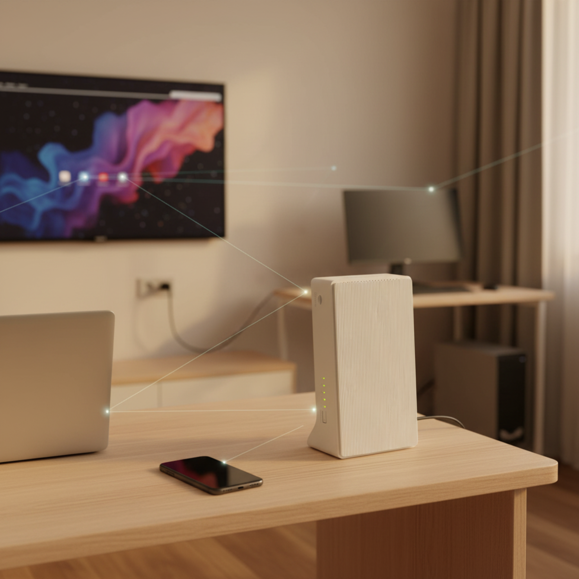 Mercusys MB110-4G V2 4G LTE router with N300 WiFi, Nano SIM slot, and 2 Fast Ethernet ports (LAN/WAN + LAN) for flexible wired and wireless internet connectivity