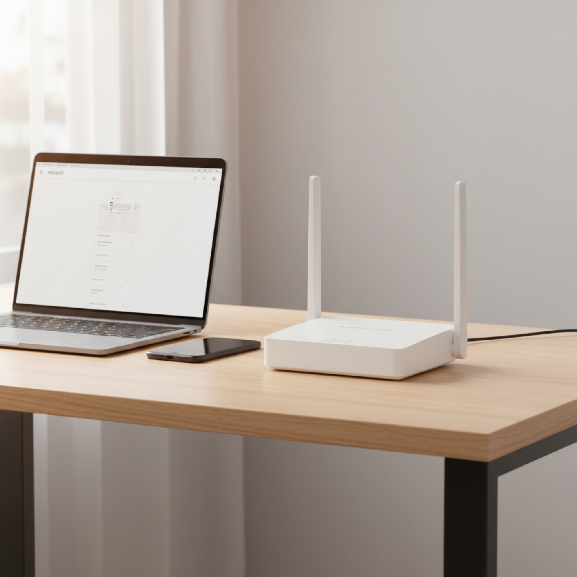 Mercusys MW301R 300Mbps wireless N router with dual antennas, 2.4GHz WiFi support, stable home internet connection, and easy setup for basic networking use