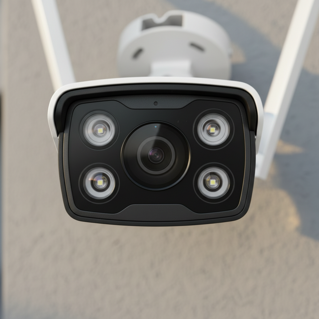 TP-Link VIGI C340-W 4MP Outdoor Full-Color Wi-Fi Bullet Security Camera – IP66 Weatherproof Smart Surveillance Camera with Night Vision