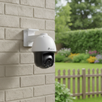 TP-Link VIGI C540 covering backyard surveillance area.