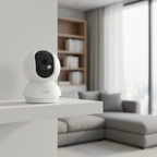 Tapo C210 2K WiFi home camera monitoring room with motion detection