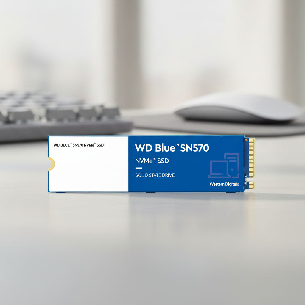 SanDisk WD Blue SN570 NVMe SSD PCIe Gen3 internal solid state drive for fast laptop and PC performance upgrade and improved boot speed.

250GB