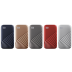 SANDISK® WD My Passport SSD Portable External SSD – High-Speed NVMe USB-C Storage Drive with Up to 1050MB/s Performance